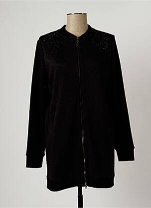 Veste casual manches longues noir DEHA femme