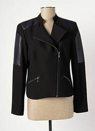 Veste casual coupe cintrée noir FRED SABATIER femme