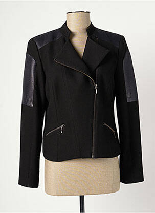 Veste casual coupe cintrée noir FRED SABATIER femme