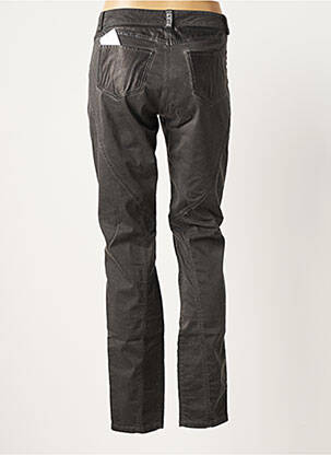 Pantalon droit stretch taille normale gris DEHA femme