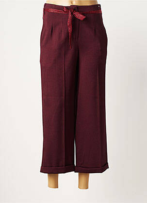 Pantalon 7/8 rouge XT STUDIO pour femme