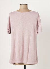 T-shirt violet CREAM pour femme seconde vue