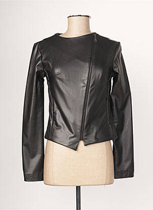 Veste casual col rond noir LOTUS EATERS femme