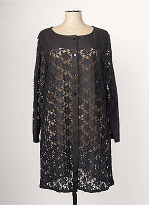 Veste casual noir MALOKA pour femme