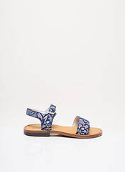 Sandales/Nu pieds bleu BOPY pour fille seconde vue