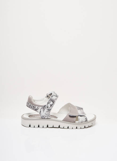 Sandales/Nu pieds gris PRIMIGI pour fille