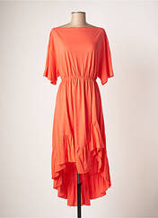 Robe longue orange LILI SIDONIO pour femme seconde vue