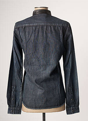 Chemisier coupe cintrée manches longues bleu THE KOOPLES femme