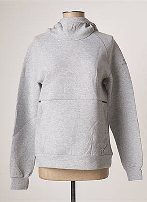 Sweat-shirt à capuche gris EIDER pour femme