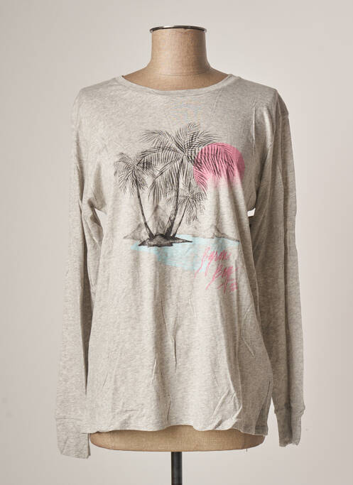 T-shirt gris BILLABONG pour femme