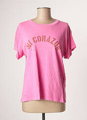 T-shirt rose BILLABONG X SINCERELY JULES pour femme seconde vue