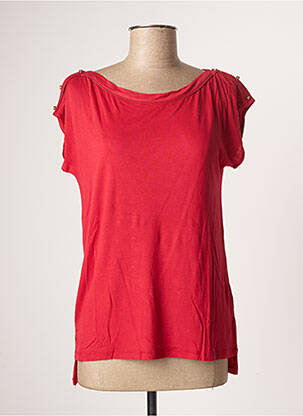 T-shirt rouge DEELUXE pour femme