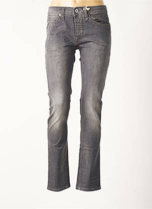 Jeans coupe slim slim taille normale gris REDSKINS femme