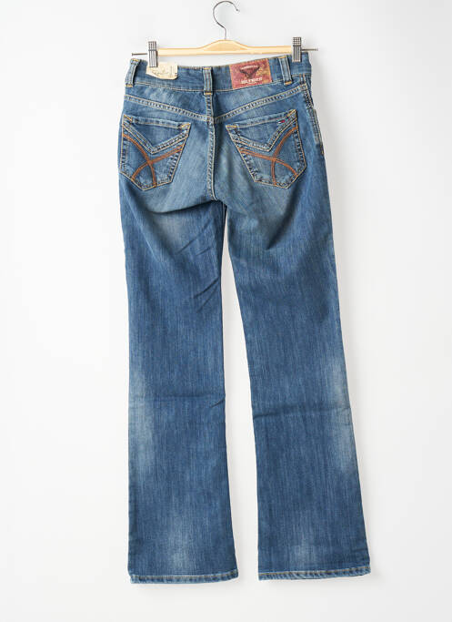 Jeans coupe droite bleu TOMMY HILFIGER pour femme