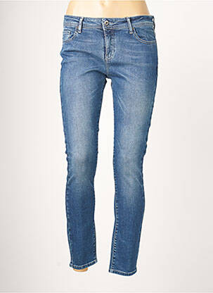 Jeans coupe slim bleu SUN VALLEY pour femme