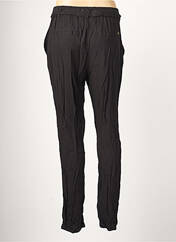 Pantalon droit noir DEELUXE pour femme seconde vue