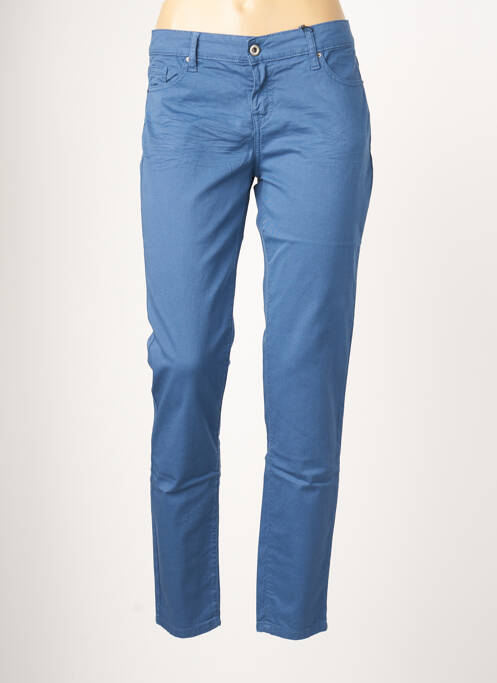 Pantalon slim bleu SUN VALLEY pour femme