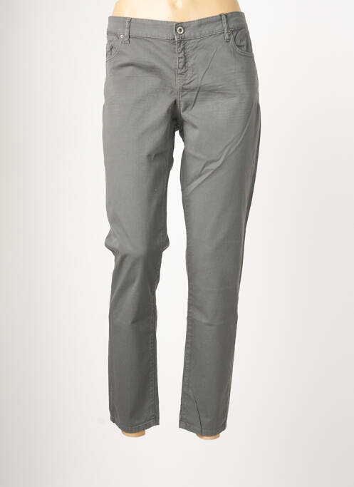 Pantalon slim gris SUN VALLEY pour femme