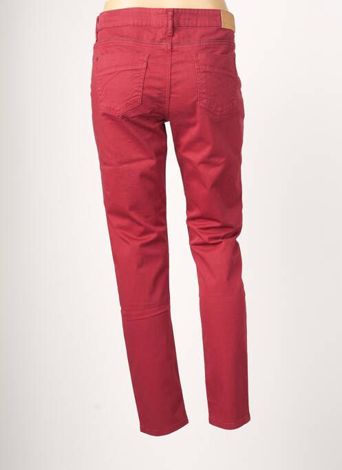 Pantalon slim rouge SUN VALLEY pour femme