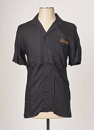 Chemise manches courtes coupe cintrée noir THE KOOPLES homme