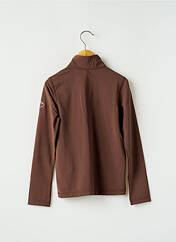 T-shirt marron POIVRE BLANC pour garçon seconde vue