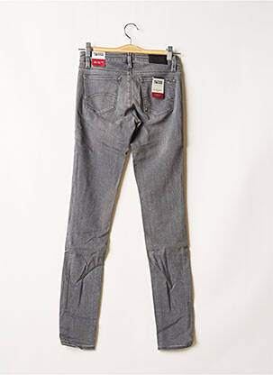 Jeans coupe slim stretch taille normale gris TOMMY HILFIGER femme