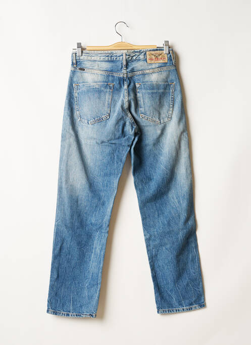 Jeans coupe droite bleu TOMMY HILFIGER pour femme