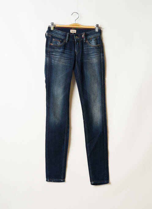 Jeans coupe slim bleu TOMMY HILFIGER pour femme