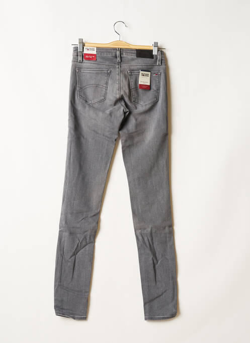Jeans coupe slim gris TOMMY HILFIGER pour femme