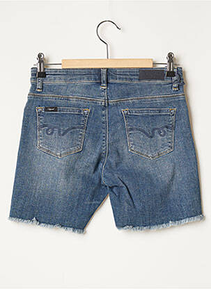 Short stretch taille ajustable bleu KAPORAL fille