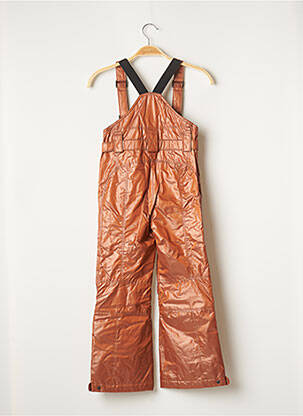 Combi-pantalon fines bretelles fines bretelles marron POIVRE BLANC fille