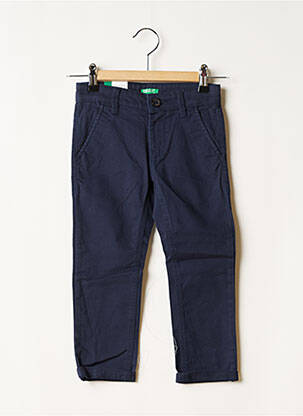 Pantalon chino bleu BENETTON pour garçon
