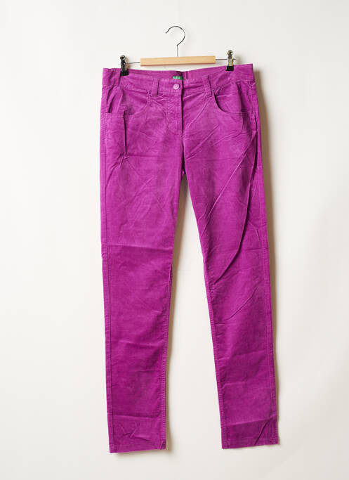 Pantalon slim violet BENETTON pour fille