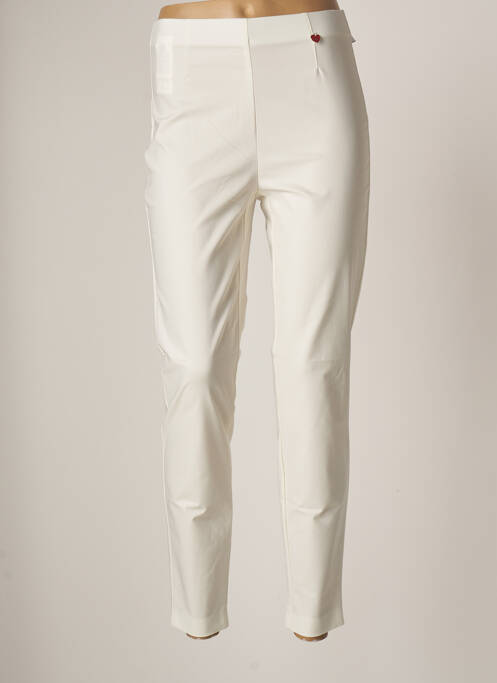 Pantalon slim blanc TONI pour femme