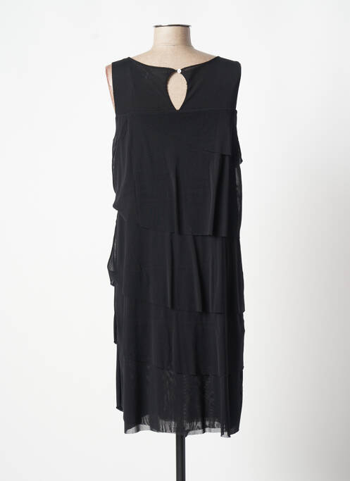 Robe mi-longue noir EVALINKA pour femme