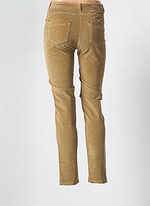 Pantalon slim stretch taille normale beige JOCAVI femme
