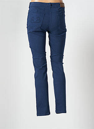 Pantalon slim stretch taille normale bleu PAUL BRIAL femme