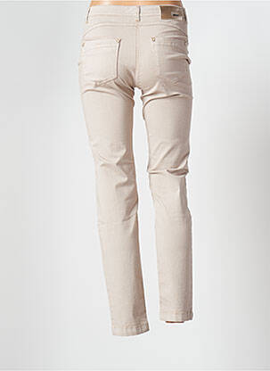 Pantalon slim stretch taille normale beige JOCAVI femme