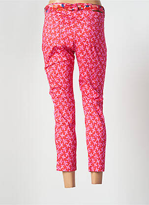 Pantalon 7/8 stretch taille normale rose PAUL BRIAL femme