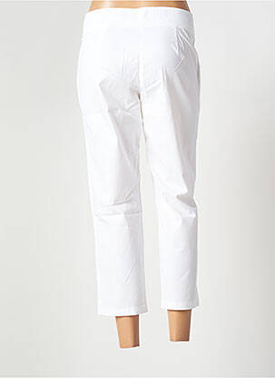 Pantalon 7/8 stretch taille normale blanc PAUL BRIAL femme