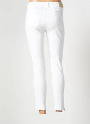 Pantalon 7/8 blanc PAUL BRIAL pour femme seconde vue