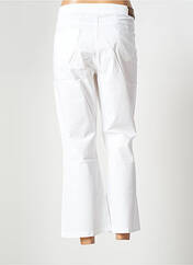 Pantalon 7/8 blanc PAUL BRIAL pour femme seconde vue