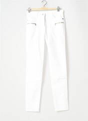 Pantalon slim blanc RIVIERES DE LUNE pour femme seconde vue