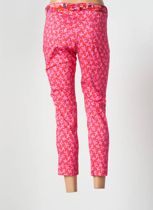 Pantalon 7/8 rose PAUL BRIAL pour femme