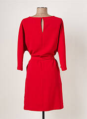Robe courte rouge YUKA pour femme seconde vue