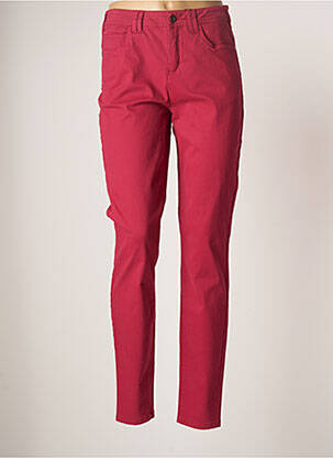 Pantalon droit stretch taille normale violet CISO femme