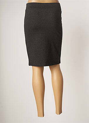 Jupe mi-longue taille normale gris JENSEN femme