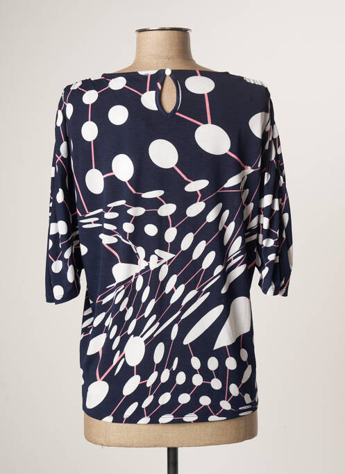 Top bleu MARBLE pour femme