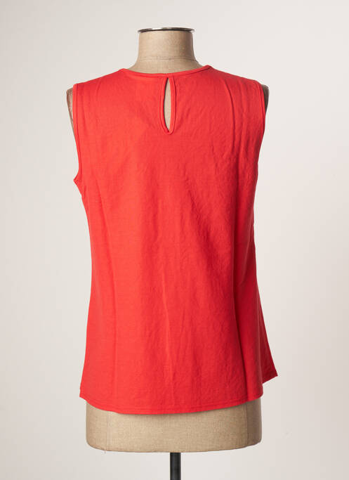Top rouge GEVANA pour femme