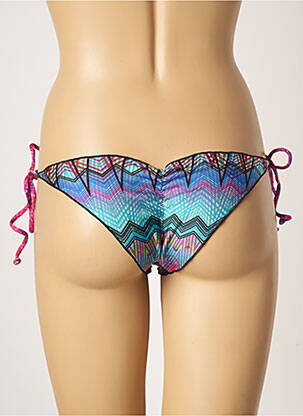 Bas de maillot de bain fermeture liens à nouer bikini bleu RIO DE SOL femme